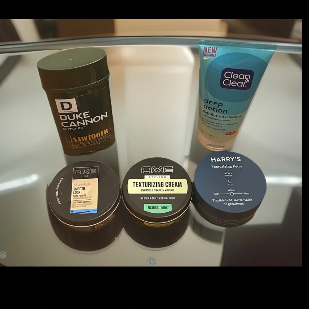 6 (BUNDLE) Of Haircare & Bodycare Products All New Deodorant Cream Shine Putty